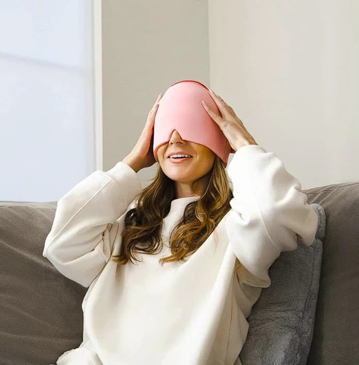 🧠 Opaska żelowa na głowę – ciepło lub chłód dla codziennego komfortu